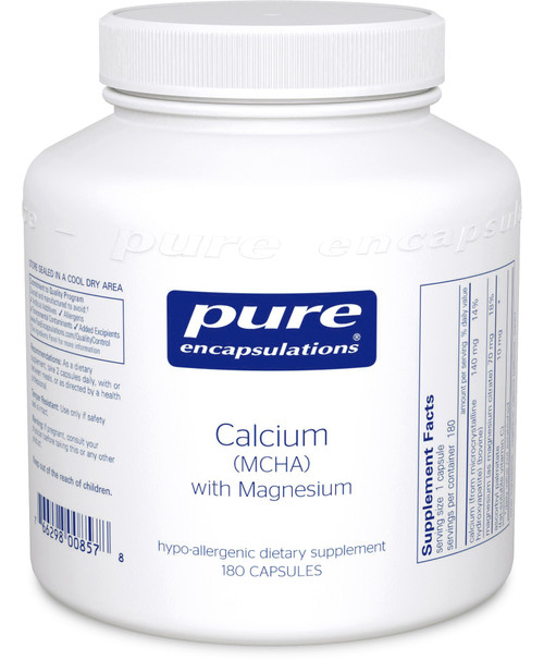 Calcium (MCHA) with Magnesium 180's 180 veggie capsules
