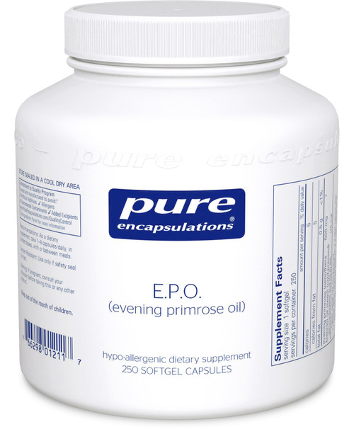 E.P.O. (evening primrose oil) 250 capsules 530 milligrams