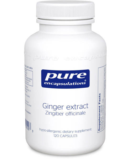 Ginger Extract 120' 120 veggie capsules 500 milligrams