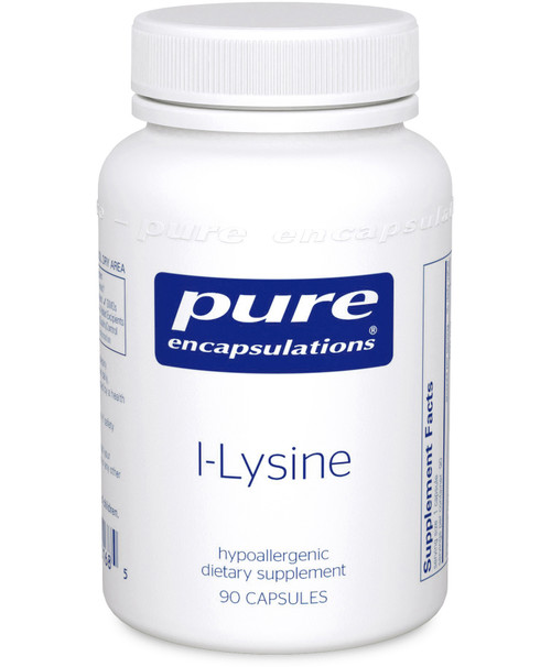L-Lysine 90 vegetarian capsules 500 milligrams