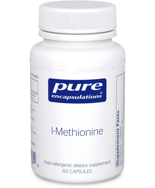 L-Methionine 60 vegetarian capsules 375 milligrams