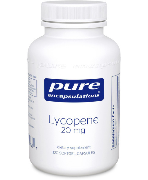 Lycopene 120 softgel capsules 20 milligrams
