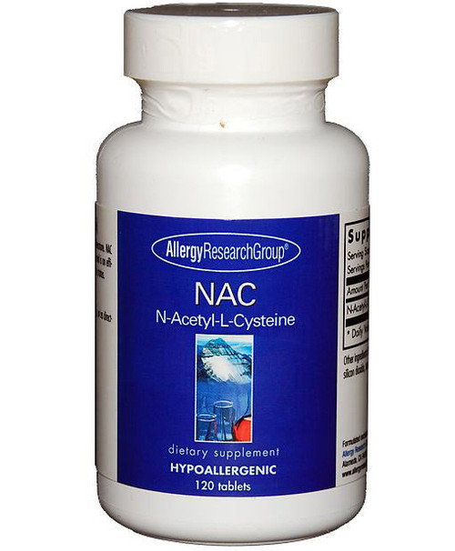 NAC 120 tablets 500 milligrams