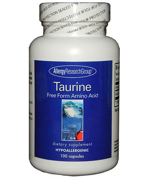 Taurine 100 capsules 500 milligrams