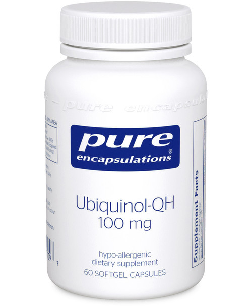 Ubiquinol-QH 100 mg 60's 60 veggie capsules