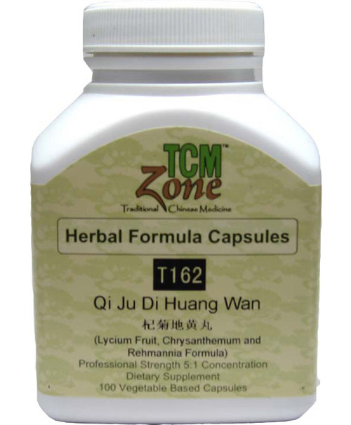 Qi Ju Di Huang Wan 100 veggie capsules 0.5 grams (T162_C)