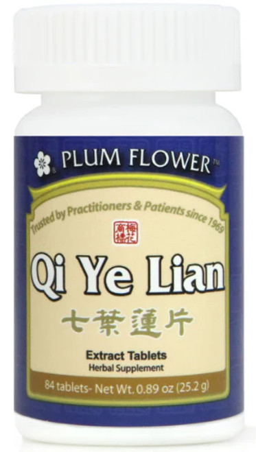 Qi Ye Lian - 84 tablets