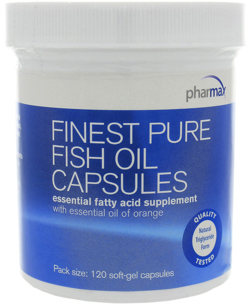 Finest Pure Fish Oil Capsules 120 capsules