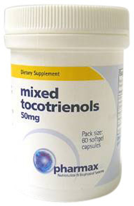 Mixed Tocotrienols 50 milligrams 60 gelcaps