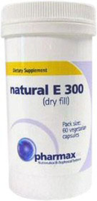 Natural E 300 (dry fill) 60 capsules