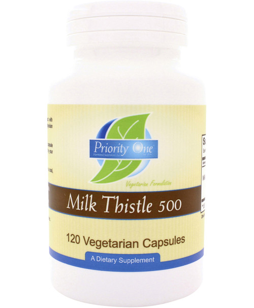 Milk Thistle 120 vegetarian capsules 500 milligrams
