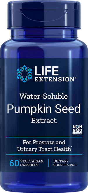 Water Soluble Pumpkin Seed Extract 60 veggie capsules