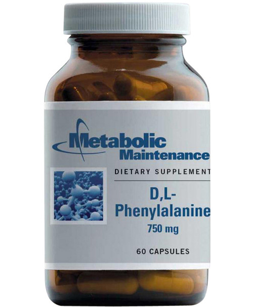 D,L-Phenylalanine (with B-6) 750 mg 60 capsules