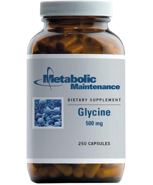 Glycine Capsules 500 mg 250 capsules