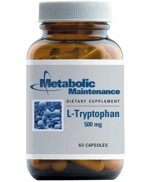 L-Tryptophan 60 veggie capsules 500 milligrams