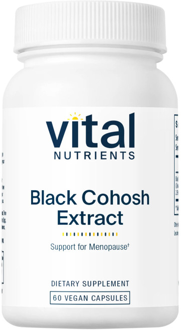 Black Cohosh Extract 60 capsules 250 milligrams Black Cohosh Extract 60 capsules 250 milligrams