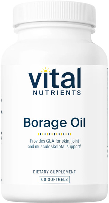 Borage Oil 60 capsules 1000 milligrams Borage Oil 60 capsules 1000 milligrams