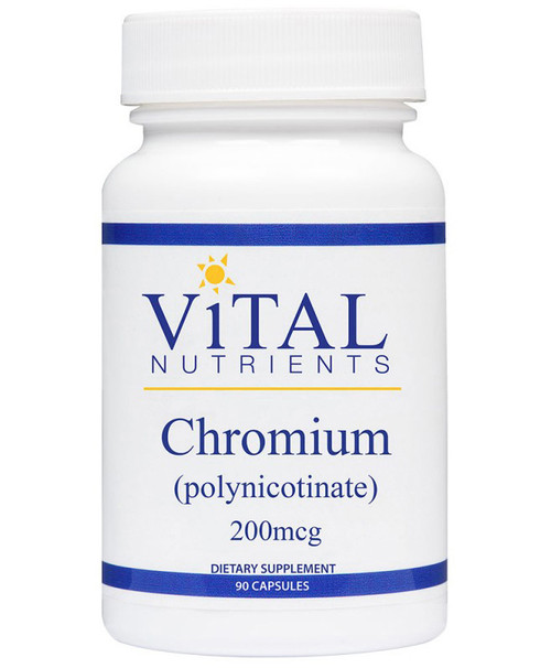 Chromium (polynicotinate) 90 capsules 200 micrograms