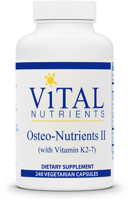 Osteo-Nutrients II (with Vitamin K2-7) 240 capsules