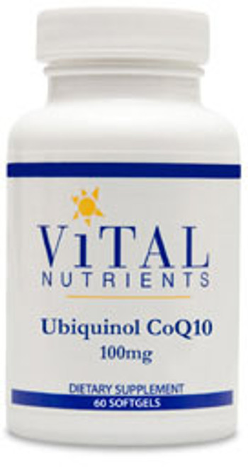 Ubiquinol CoQ10 100 mg 60 softgels 60 100 milligrams