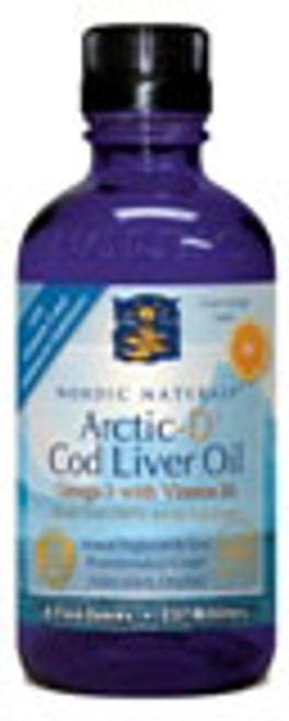 Arctic-D Cod Liver Oil 8 oz Orange