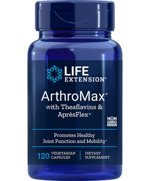 Arthromax with Theaflavins and Apresflex 120 veggie capsules