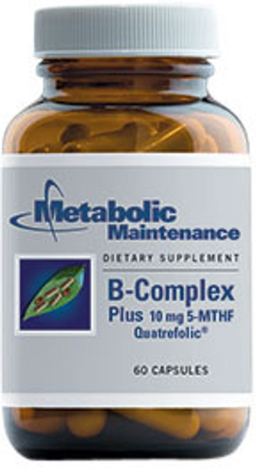 B-Complex + 10mg 5MTHF 60 capsules