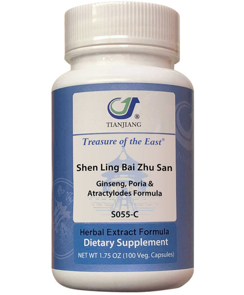 Shen Ling Bai Zhu San 100 capsules 500 milligrams 5:1 concentration