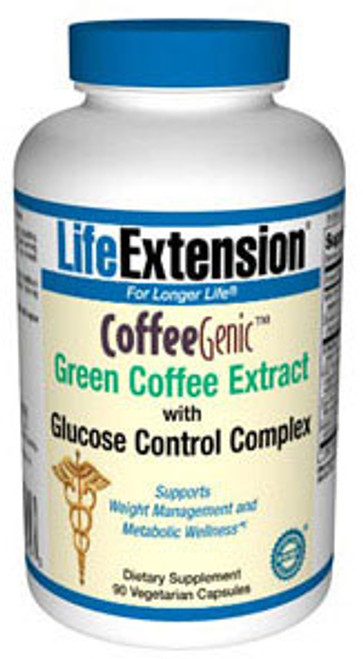 Coffeegenic Green Coffee Extract With Glucose Control Complex 90 cap