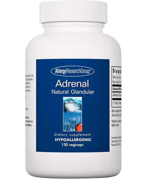Adrenal Natural Glandular 150 capsules