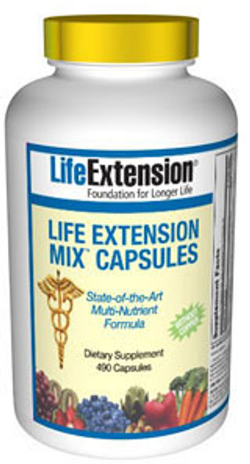 Life Extension Mix without Copper 490 capsules