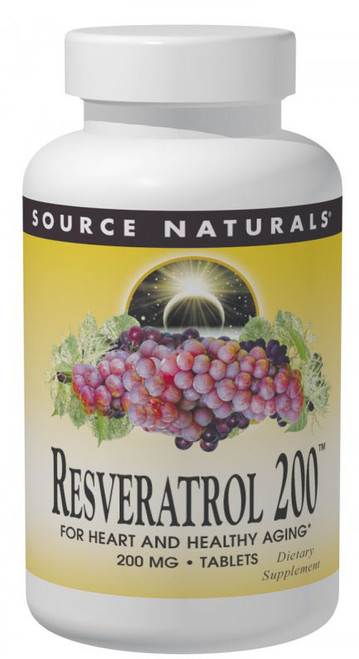 Resveratrol 200 120 tablets 200 milligrams