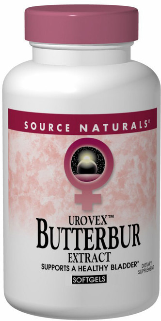 Butterbur Extract, Urovex 30 soft gelcaps 50 milligrams