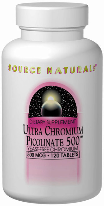 Ultra Chromium Picolinate 500 120 tablets 500 micrograms