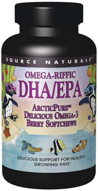 Omega-Riffic DHA/EPA 30 chews 155 milligrams