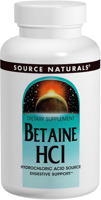 Betaine HCl 90 tablets 650 milligrams