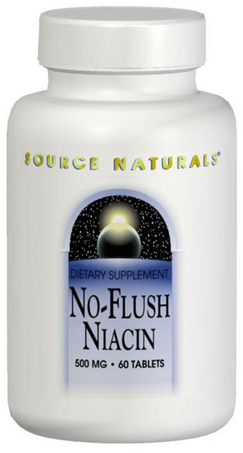 No-Flush Niacin 30 tablets 500 milligrams