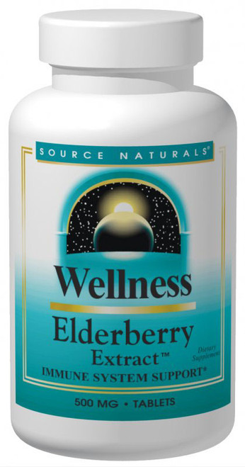 Wellness Elderberry Extract 30 tablets 500 milligrams