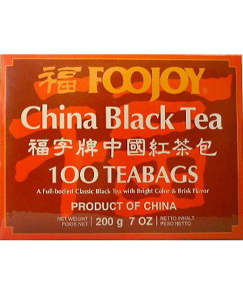 China Black Teabags 100 tea bags