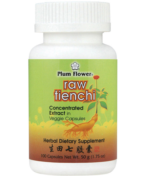 Tienchi Capsules-Raw 100 capsules