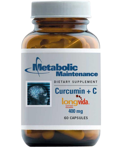Curcumin + C (Longvida) 400 mg 60 capsules