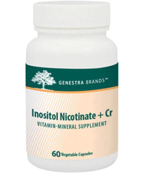 Inositol Nicotinate + Cr 60 veggie capsules