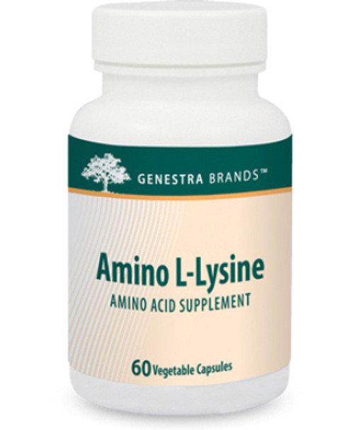 Amino L-Lysine 60 veggie capsules 450 milligrams