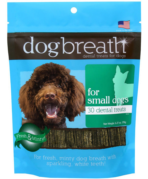 Dog Breath Dental Chews 30 dental chews Small Size