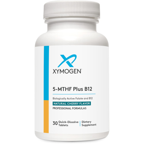 5-MTHF Plus B12 30 tablets Natural Cherry Flavor 5-MTHF Plus B12 30 tablets Natural Cherry Flavor