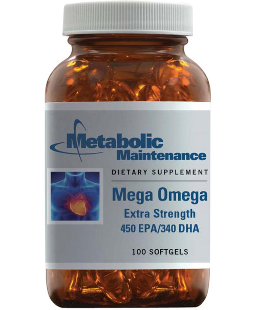 Mega Omega Extra Strength 450 EPA/340 DHA 100 soft gels