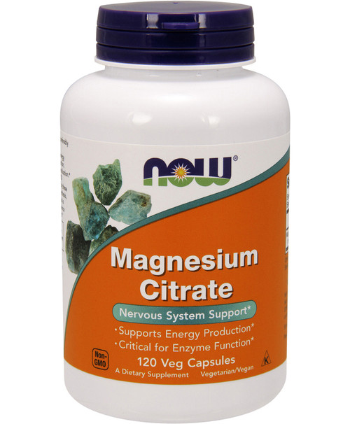 Magnesium Citrate 120 veggie capsules