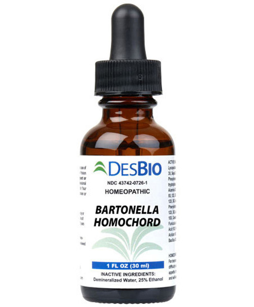 Bartonella Series Symptom Relief 1 ounce homochord