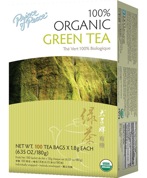 Green Tea - Organic 100 tea bags