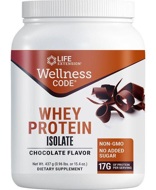 Wellness Code Whey Protein Isolate 437 grams Chocolate